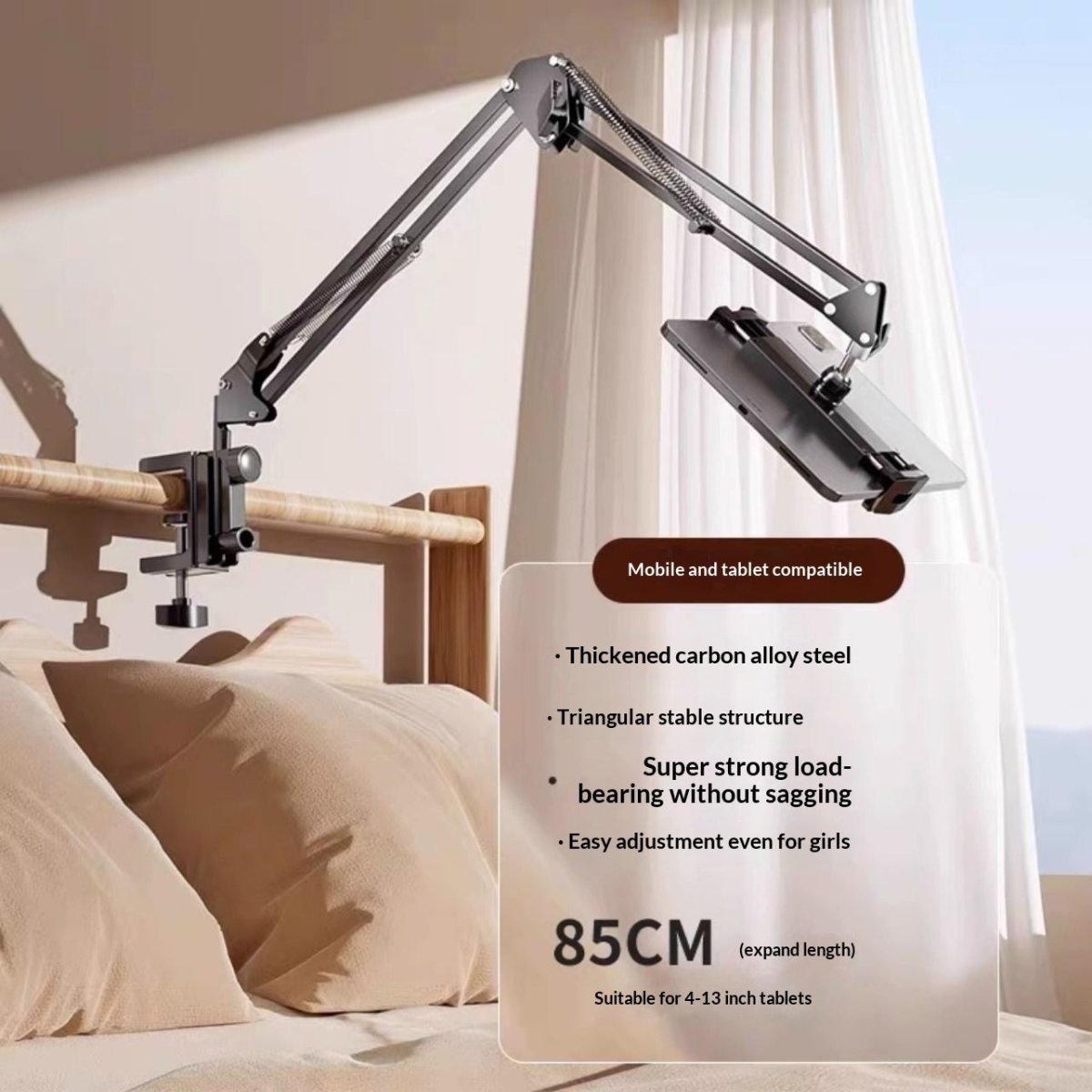 tabletstandadjustable griplypro ipadstanddesk tabletholderforbed Phone Holder Tablet Stand tabletstandforkitchen